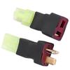2 Pcs, Male T Plug to   Female,   Female to Male T Plug, Compatible with Large Power Application, Easy to Solder and Reuse, Designed for