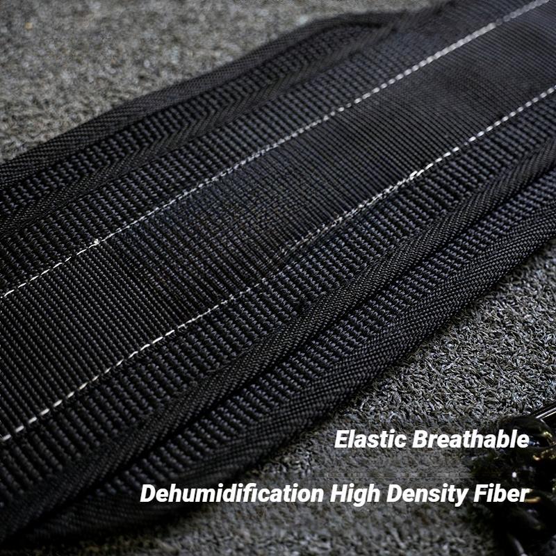 Thicken Weight Lifting Back Gym Chain For Fitness Bodybuilding Pull Up Strength Training Barbell Waist Strap