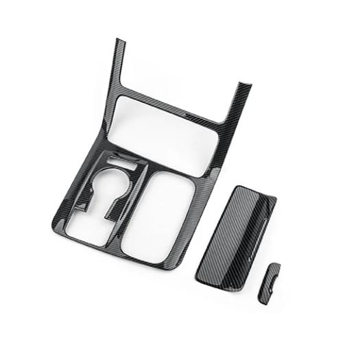 

For KIA Carnival KA4 2026-2026 Car Tuning Carbon Fiber Center Console Trim Cover Interior Accessories LHD