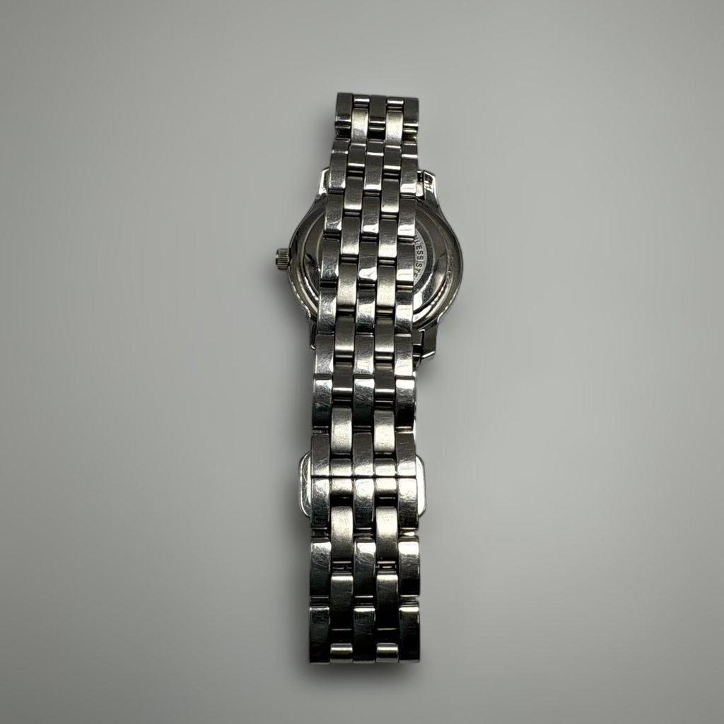 Used Operation GUCCI watch ladies 5500L 11P diamond black date