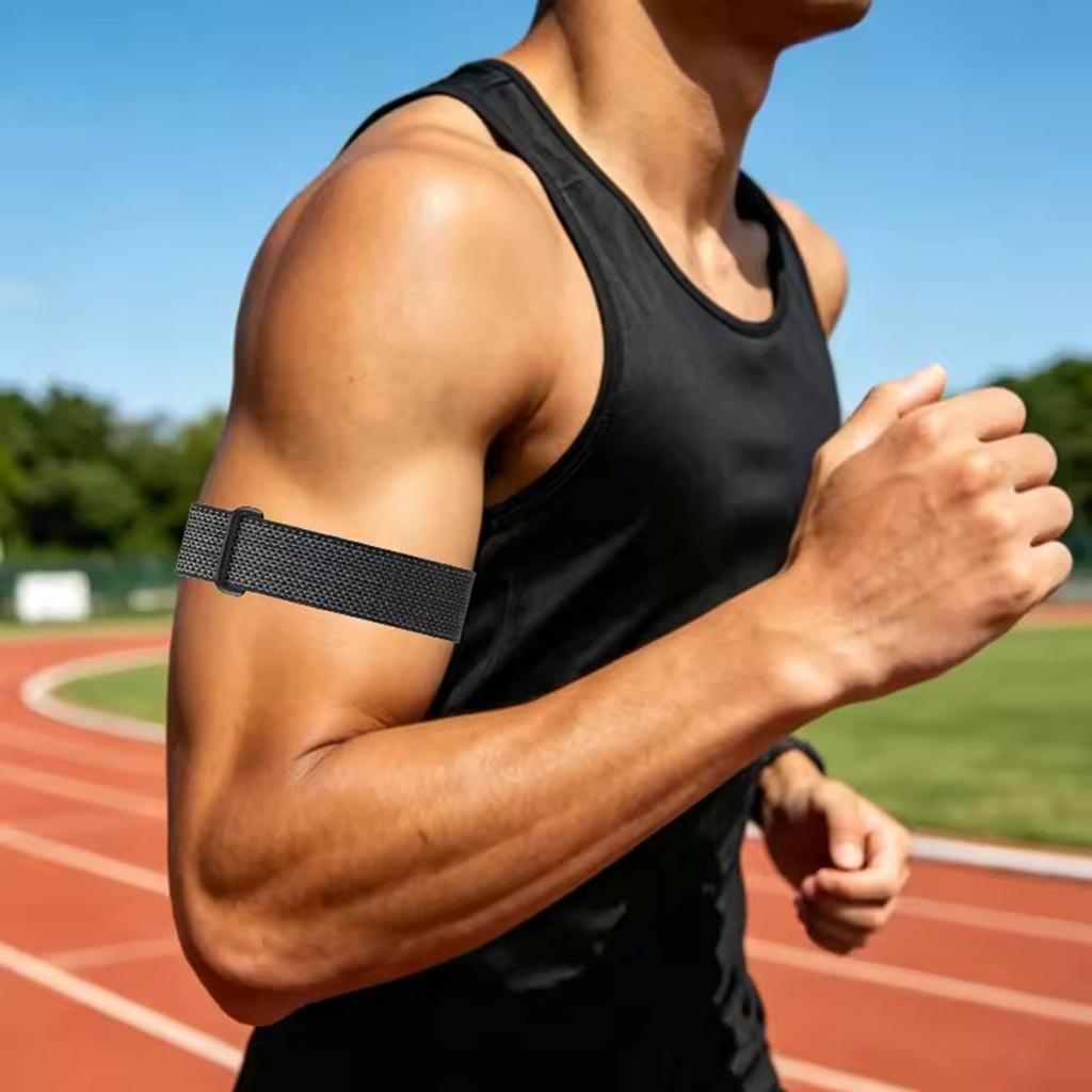 Advanced Woven Nylon Bicep Armband Replacement Strap Adjustable Sport Wristband For GoogleFitbit Air Fitness Tracker Accessories