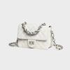 Advanced Diamd Grid Chain Bag, New Women's Crossbody Leather Bag, Vintage Classic Light Luxury Hand-held Crossbody Bag