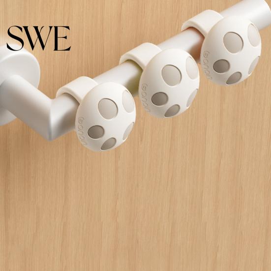 Universal Door Stopper 1/3Pcs Mushroom Handle Bumper Ring Silicone Wall Protector Anti-collision Knob Lever Buffer