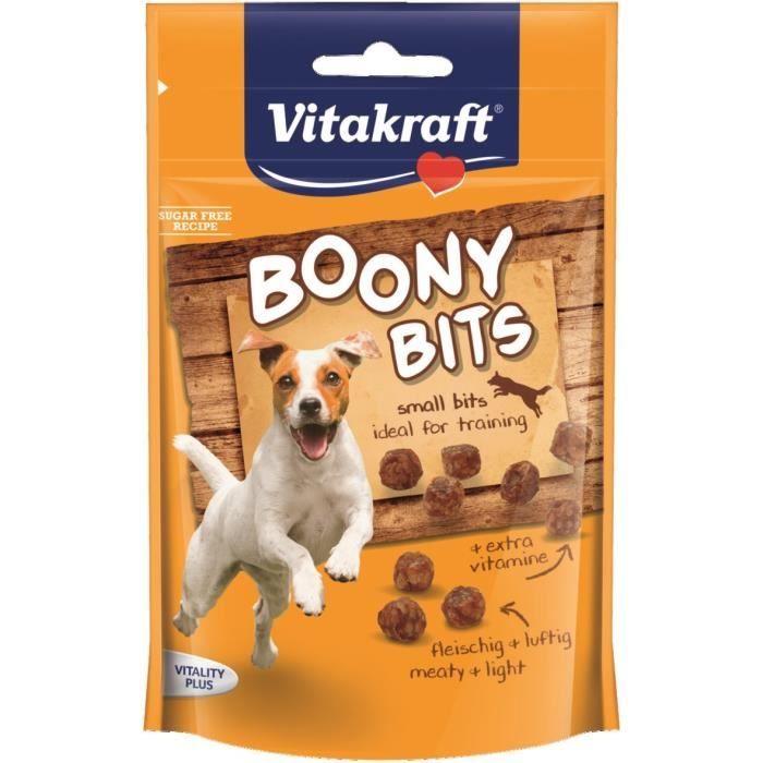 Friandise Pour Chien - VITAKRAFT - Boony Bits - 55 G - Recette Sans Sucres Ajoutés - Enrichie En Vitamines