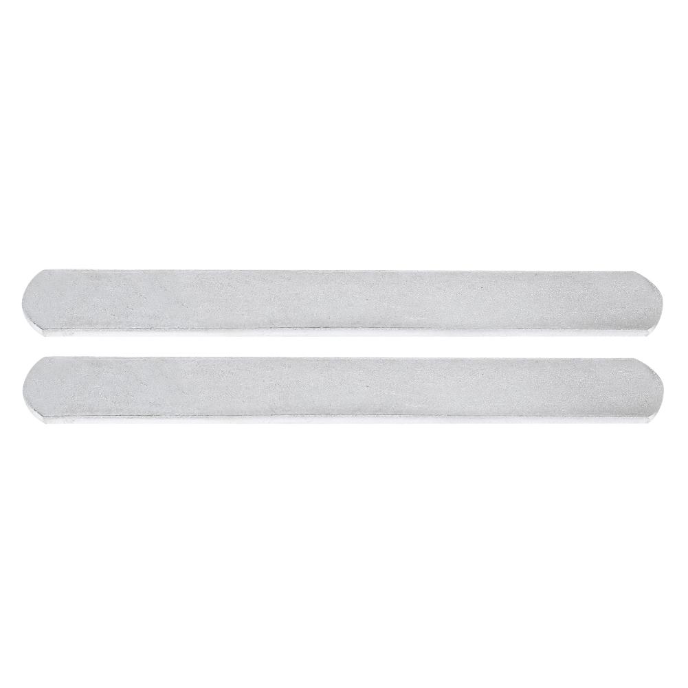 2pcs Plated Steel Plates for Adjusted Weight Vest and Leg Shin Guards 25cm