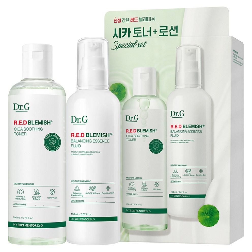 Dr.G Red Blemish Cica Toner 200ml + Lotion 150ml 2-Piece Set