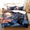 Capcom Sci-Fi Shooter Lost Planet Extreme Condition Akrid Frozen Planet Bedding Set 1 Duvet Cover + 2 Pillowcases HD Print Gamer