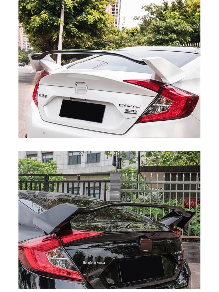 Civic Type-R Rear Spoiler Kit for 16th-19th Gen - Easy Install