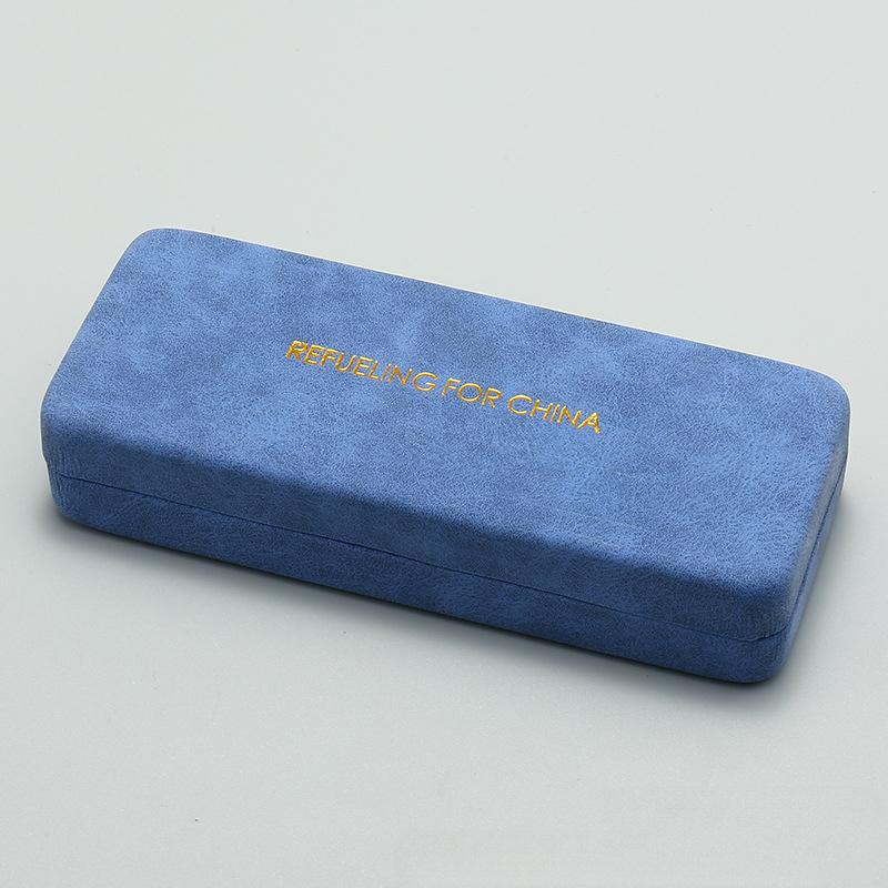 

Модный шикарный чехол для очков Портативная коробка для хранения Ретро Жесткий чехол для очков с большой оправой