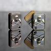 Magnetic Push Coin Fidget Mechanical Slider Metal Ratchet Wheel Pushing Card EDC Stress Relief Sensory Toy Adults Anti Anxiety