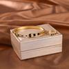 Full Set Zircon Bracelet for Women's Light Luxury Temperament Round Bracelet