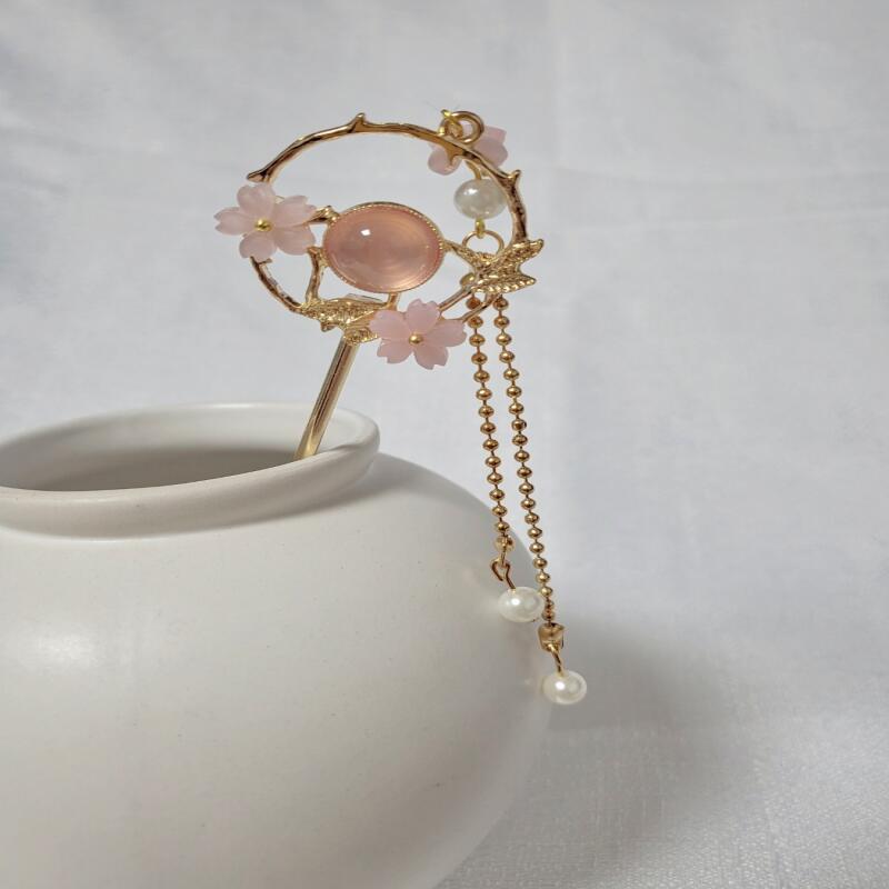 Daily Hairpin Flower Butterfly Hairpin