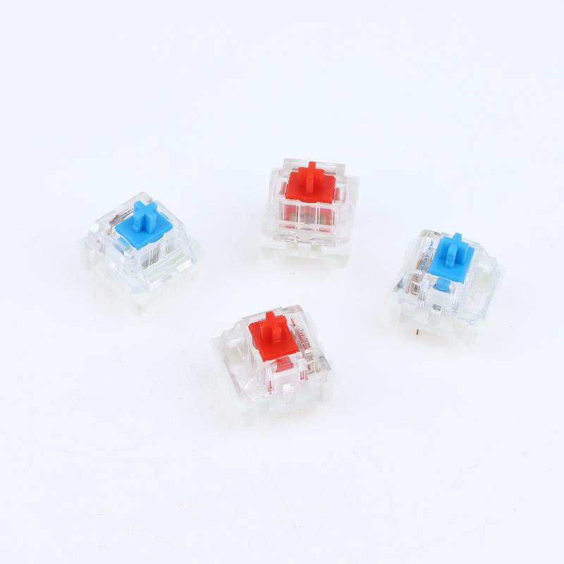 1 Set Klavye Değiştirme Aksesuarları Klavye Anahtarı Klavye Tıklayıcı Tuş Değiştirme 3 Pin Dokunsal Anahtar