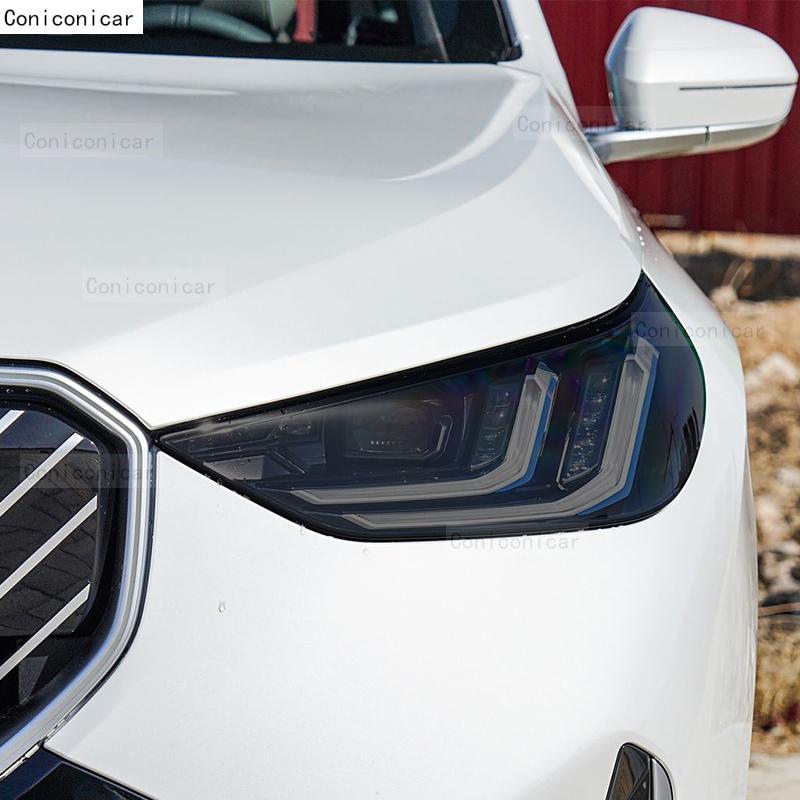 Car Headlight Tint Anti-Scratch Protective Cover Film Self Healing TPU Stickers For BMW X3 2024 2025 Accessories