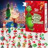 24PC Christmas Advent Calendar With 24 Little Doors Surprise Gift Home Decor