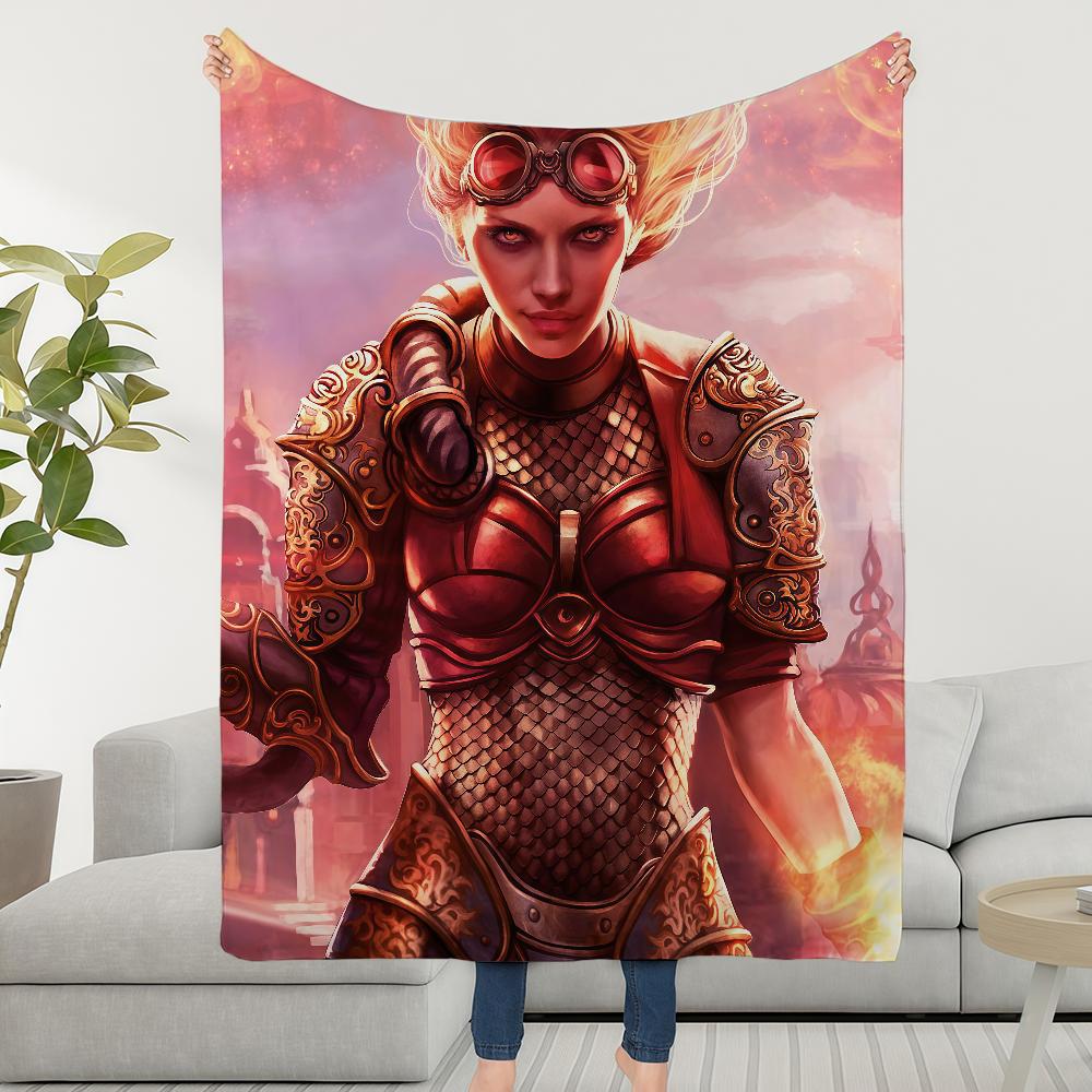 Game Blanket Throw A-ArenaS-ES Super Cosy Plush Living Room Sofa Couch Childish M-MTGS-ES Birthday Gifts