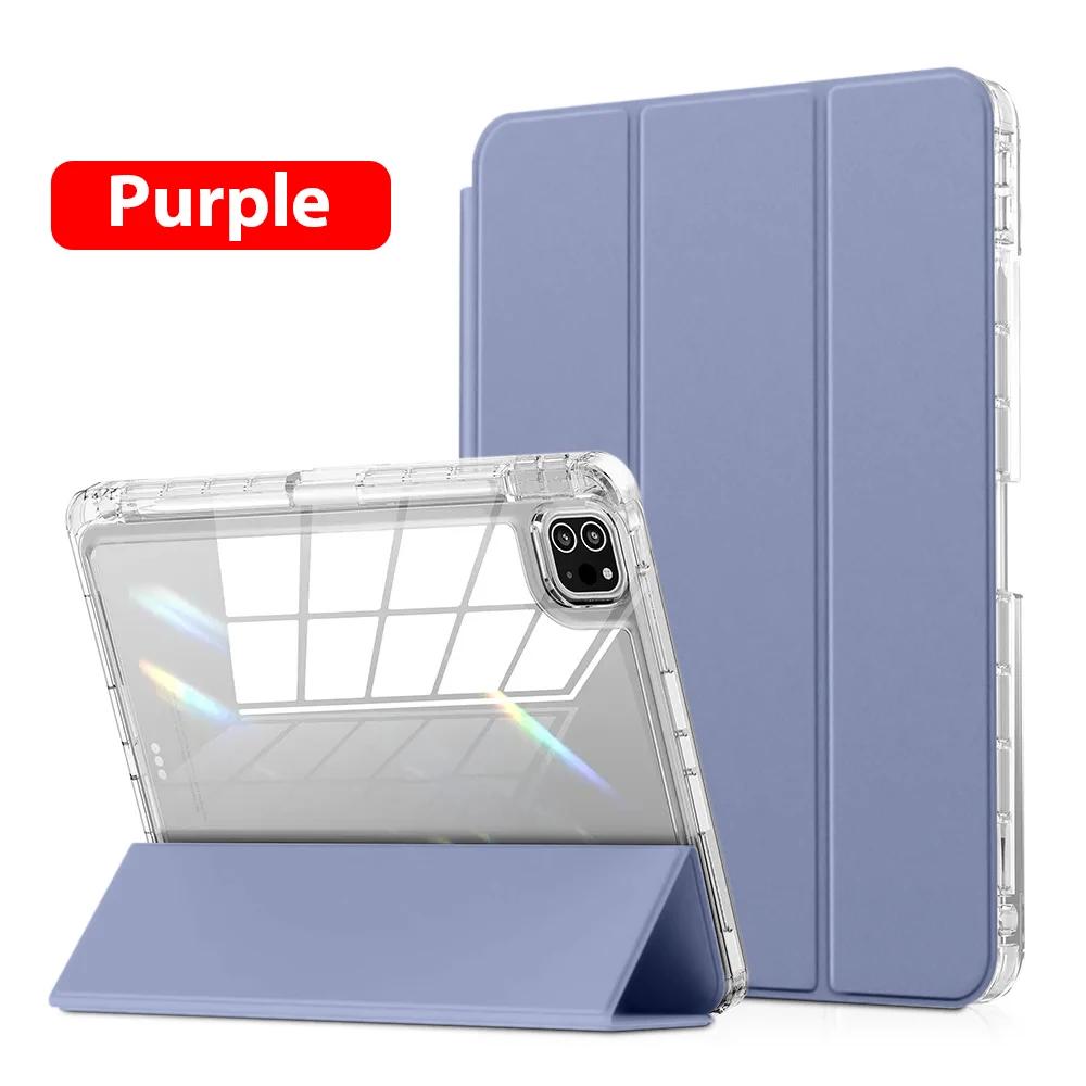 For New IPad A16 Air 11 th M3 M2 6 5 4 3 10 9 10th 9 8 7 th Generation iPad Pro M5 11 13 M4 12.9 inch Mini 7 A17 HD Acrylic Case