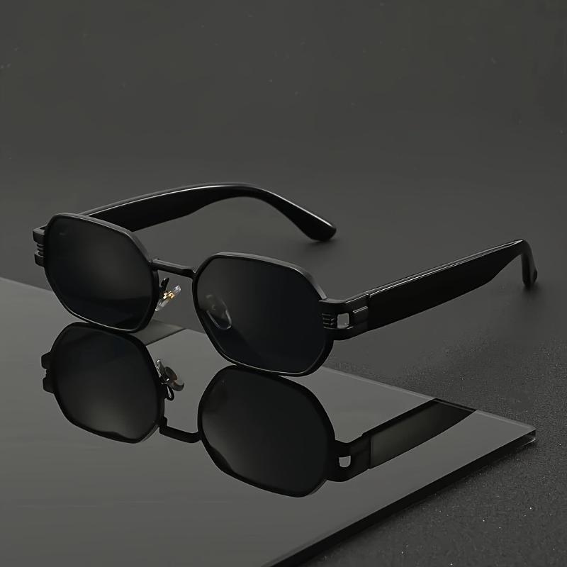 Women Sunglasses, Men Sunglasses Octagonal Square  Colorful Lenses for Street, Travel and Daily Wear