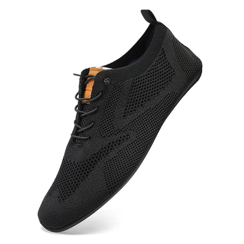 Fashion Sneakers Men Breathable Lightweight Casual Walking Man Tennis Shoes Slip-On Driving Men Lazy Shoes Footwear