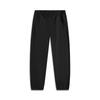 Li Ning Sports Trend Series Casual Simple Solid Color Tapered Knit Joggers Women Bottoms Black AYKV174-1