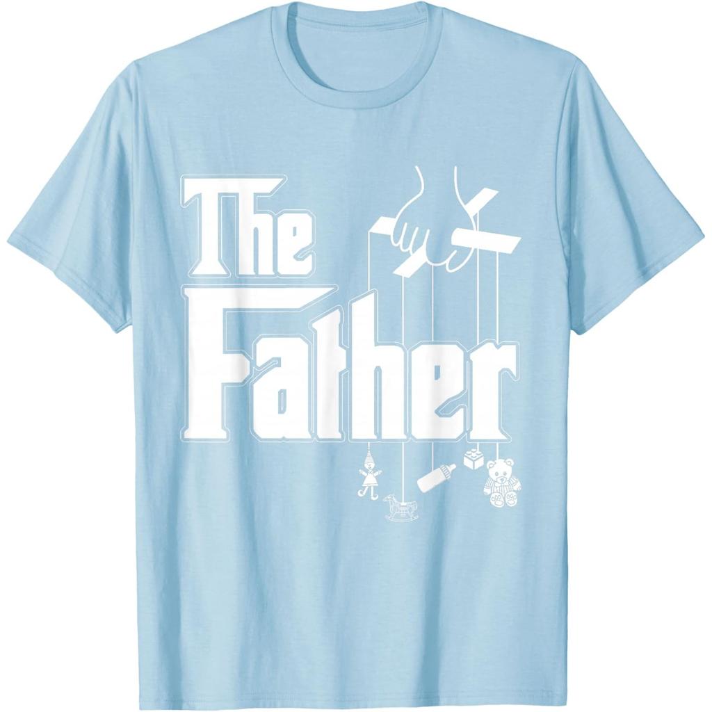 The Father Puppet Design Graphic Tee Unisex's Short Sleeve Casual Cotton T-Shirt