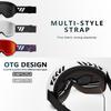 JULI Brand Professional Ski Goggles Double Layers Lens Anti-fog UV400 Ski Eyeglasses Skiing Snowboard Gogglesw Goggles Men for Women W1
