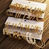 Elegant Retro Twisted Pearl & Metal Hoop Earrings Set for Women