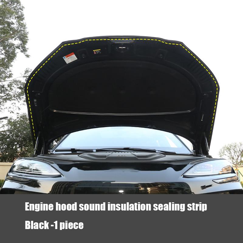 for BYD Sealion 7 Sea lion 07 EV 2024 2025 Engine hood sound ulation noise reduction sealing strip  waterproof and dustproof