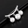 Simple Imitation Pearl Brooch Women's Accessories
