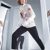 Li Ning CF Earth Seven Days Sports Leisure T-Shirt Unisex Tops Eggshell-Gray AHSQ382-1