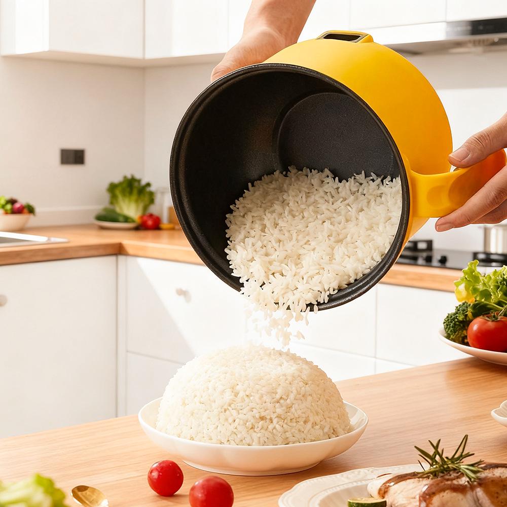 Multifunktionaler elektrischer Kochtopf: Wohnheim, Dampfgaren, Kochen, Hot Pot und Smarter Reiskocher für Studenten