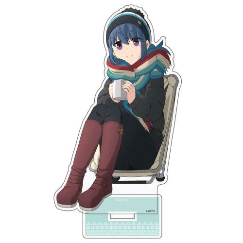 2D COSPA "Laid-Back Camp" Winter Camp Shima Rin Acrylic Stand