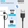 USB Type C to DC 5.5x2.1mm 5V 9V 12V boost Power Supply Cable for Router LED Light Speaker CCTV Camera, USB Charger boost Cable