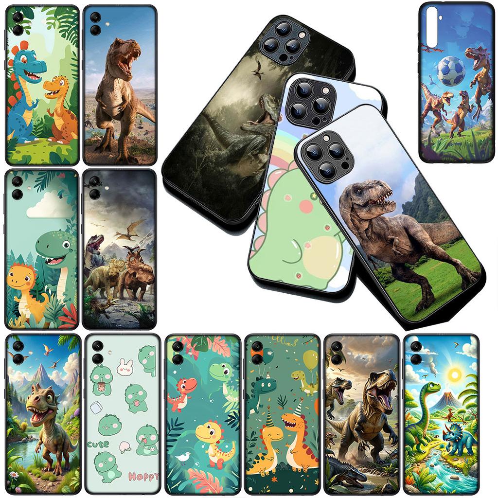 Cover for Xiaomi Redmi Note 12 11 10 A3 Pro 10A 10C 12C Note12 5G 4G Casing Silicone Phone Case Wallpaper Dinosaur Anime