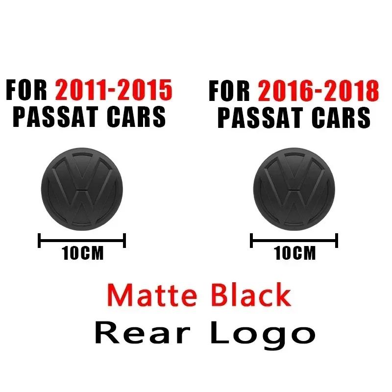 ZCKOT1 VW Logo Car Badge Hood Front Fence Rear Trunk Emblem Sticker For Volkswagen PASSAT B6 B7 2011-2015 Passat B8 2016-2018 Accessory