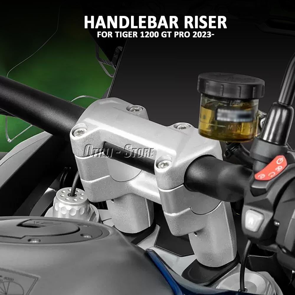 For Tiger 1200 Tiger1200 GT Pro 2023 2024 Motorcycle Accessorie Handlebar Riser TIGER 1200 GT PRO Handlebar Back Move Mount