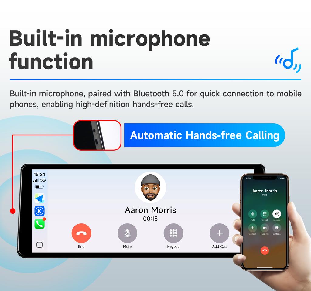 Autoradio Carplay Linux 5.4 10,25 / 12,3" pour BMW Série 5 F10 2010 - 2019 CIC NBT EVO Lecteur Multimédia Vidéo T113-i Double cœur USB