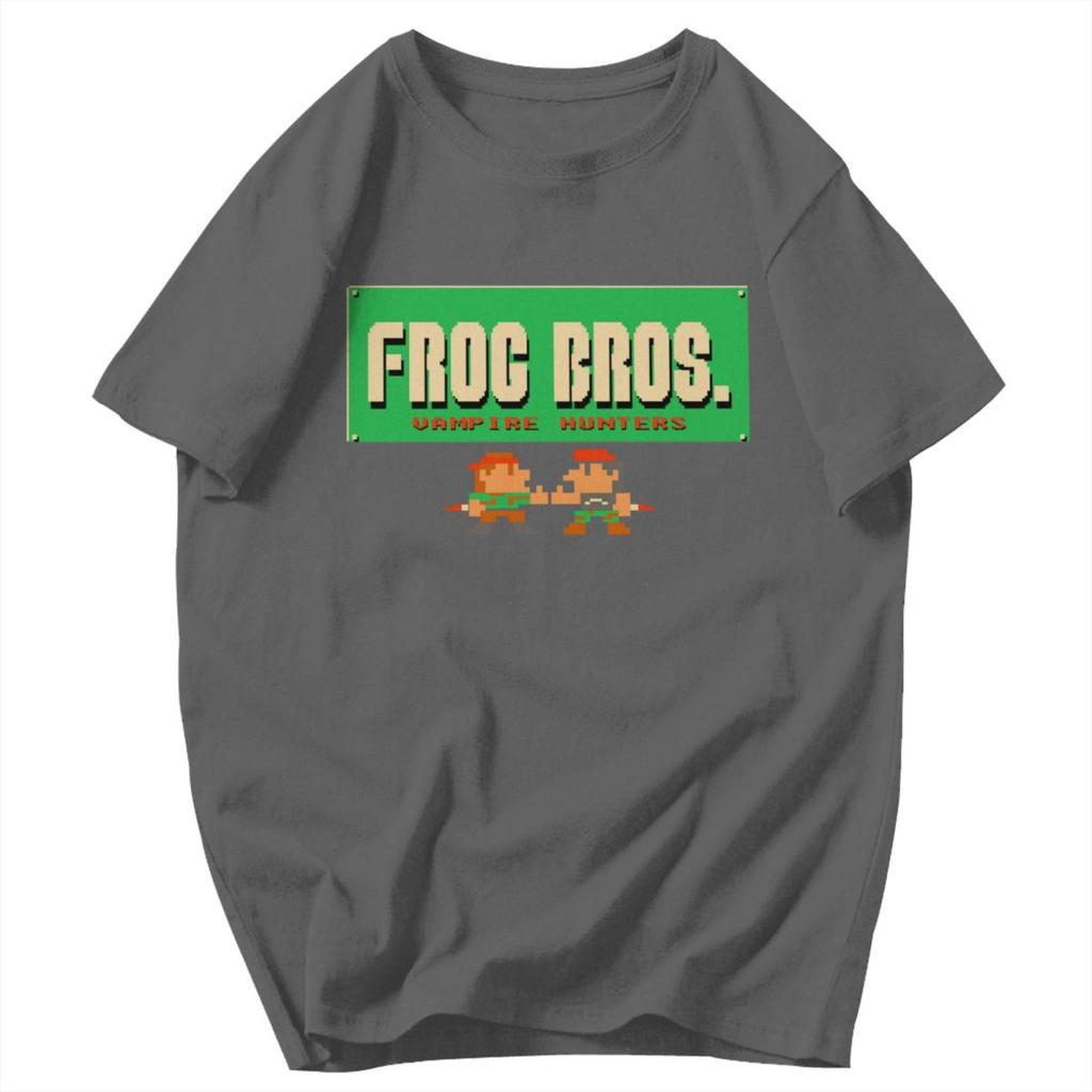 Men T Shirt Frog Bros Vampire Hunters Horror The Lost Boys Pops Y2K Graphic Anime Unisex Clothes T Shirts