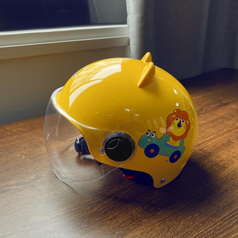 

Детский электрический шлем для автомобиля с мультяшными ушками, каска для электрического автомобиля ↤↤↤ small ↦↦↦