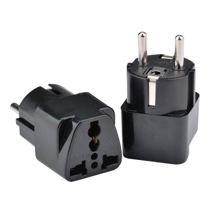 German Standard Adapter Plug , Travel Plug Adapter Wall Socket Extension Cord Power Strip