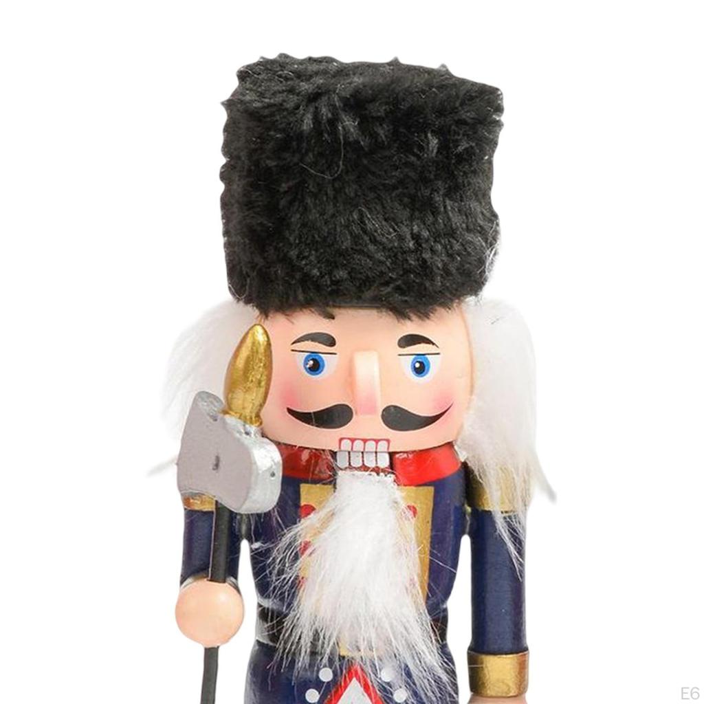 Nutcracker Figurine for Party Festive Bookcase Desktop Decorative