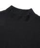 KNITTED Half Turtleneck Long Sleeve Knit Black