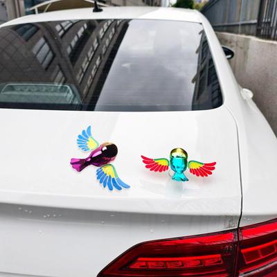 Rearview Mirror Accessories Wind-Powered Funny Cute Car Dashboard Decor Mirror Accessories For Truck Motorcycle Dashboard Hood