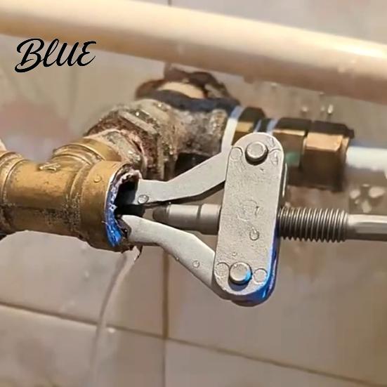 Damaged Bolt Extractor Broken Pipe Tool for 1/2" 3/4" 1" Pipe Screw Thread Valve Disassembly Remover with Universal Hexagonal Handle Effortless