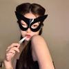 Concave Sexy Pussy Girl Mask Halloween Masquerade Party Dress Up Props Half Face Cos Eye Mask