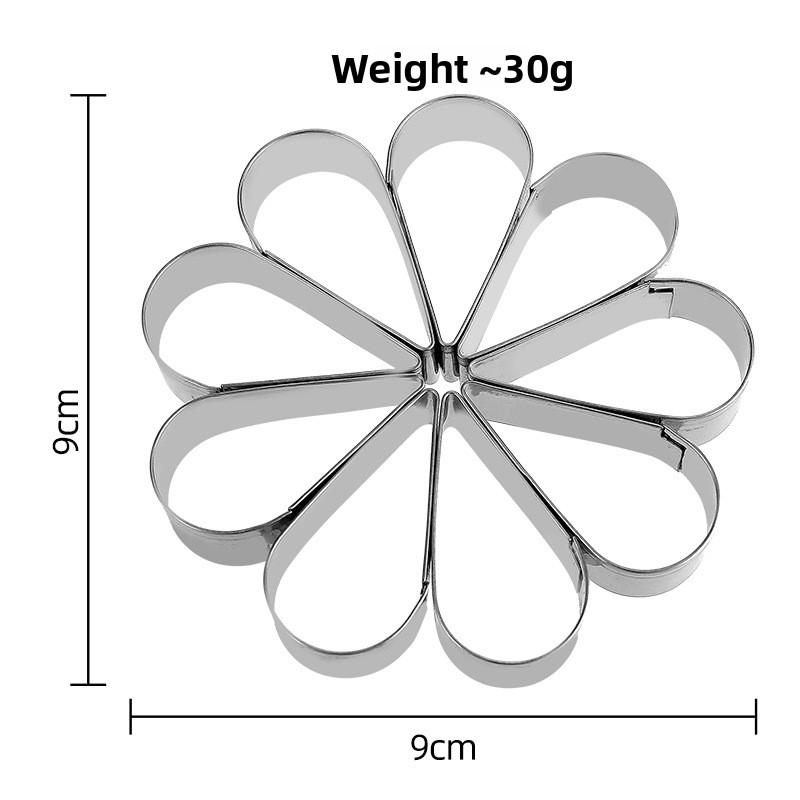 Deep-fried Snacks Deep-fried Pastries Cakes Shaker Flowers Doughnuts Honeycomb Biscuits Moulds