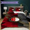 Feyenoord Pattern Bedding Uilt Set Uilt Cover Pillowcase Home Decoration Birthday Gift (1 * Duvet Cover + 2 * Pillowcase  Without Core)54