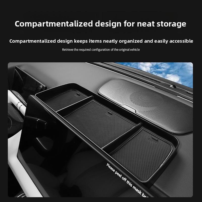 For XPENG G9 Storage Behind The Central Control Screen TPE Cup Holder Beverage Anti Slip Automotive Interior Storage Accessories