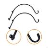2 Pieces Hanging Plant Brackets Basket Hooks Decorative Hanger for Garden Flower