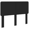 Headboard Black Oak Effect Wood Based Material